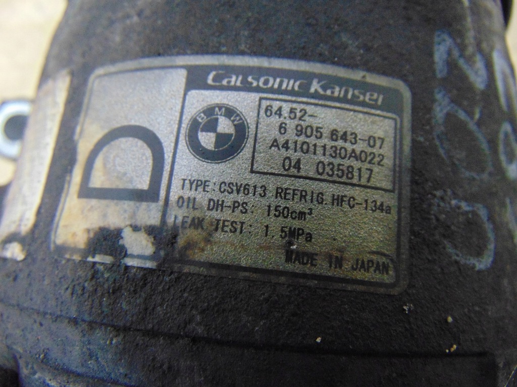 фото №12, Компрессор кондиционера bmw x3 e83 6905643