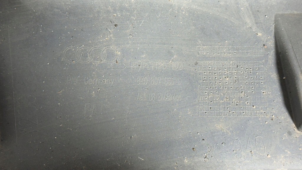 фото №16, Audi a4 allroad 8k0 b8 lift 11- бампер решітка радіатора спойлер накладка перед повний