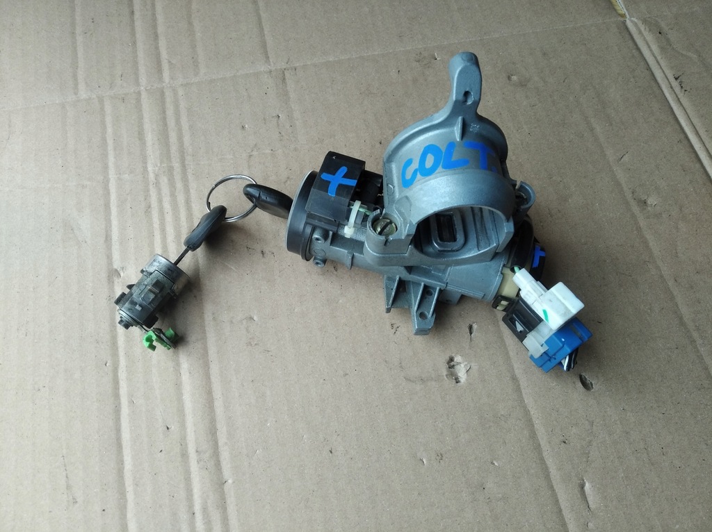 фото №1, Замок зажигания + ключ вкладка mitsubishi colt