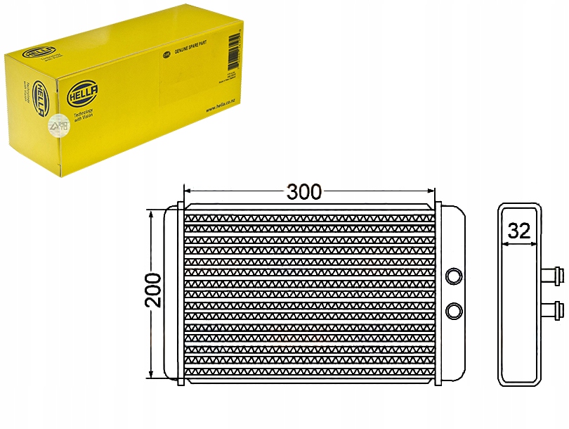 фото №1, Обігрівач hella 46722710 6448h8 089014n