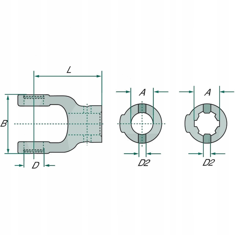 фото №1, Walterscheid вилка ступица