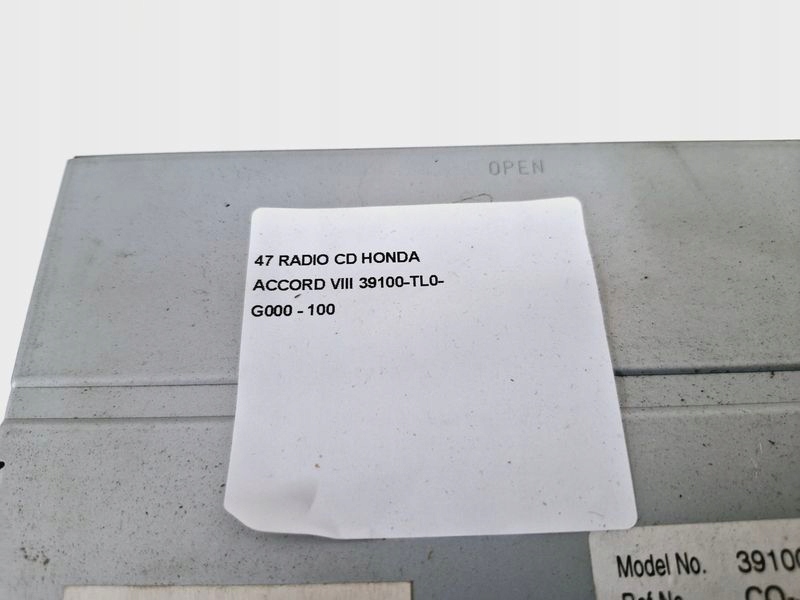 фото №5, Honda accord viii радіо заводський cd рамка 39100-tl0-g000