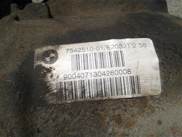 фото №5, Дифференциал мост задний bmw e61 3.0 d 7542510 2,56