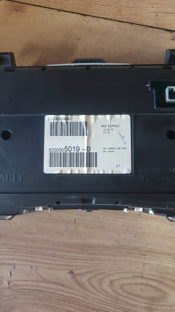 фото №2, Счетчик renault clio iii 1.2 8200305019