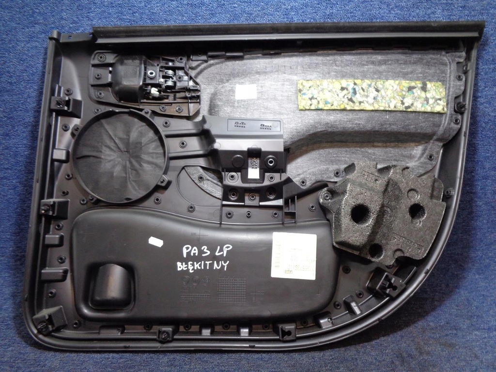 фото №8, Обшивка обивка дверь fiat panda 3 iii 2012- левый передний