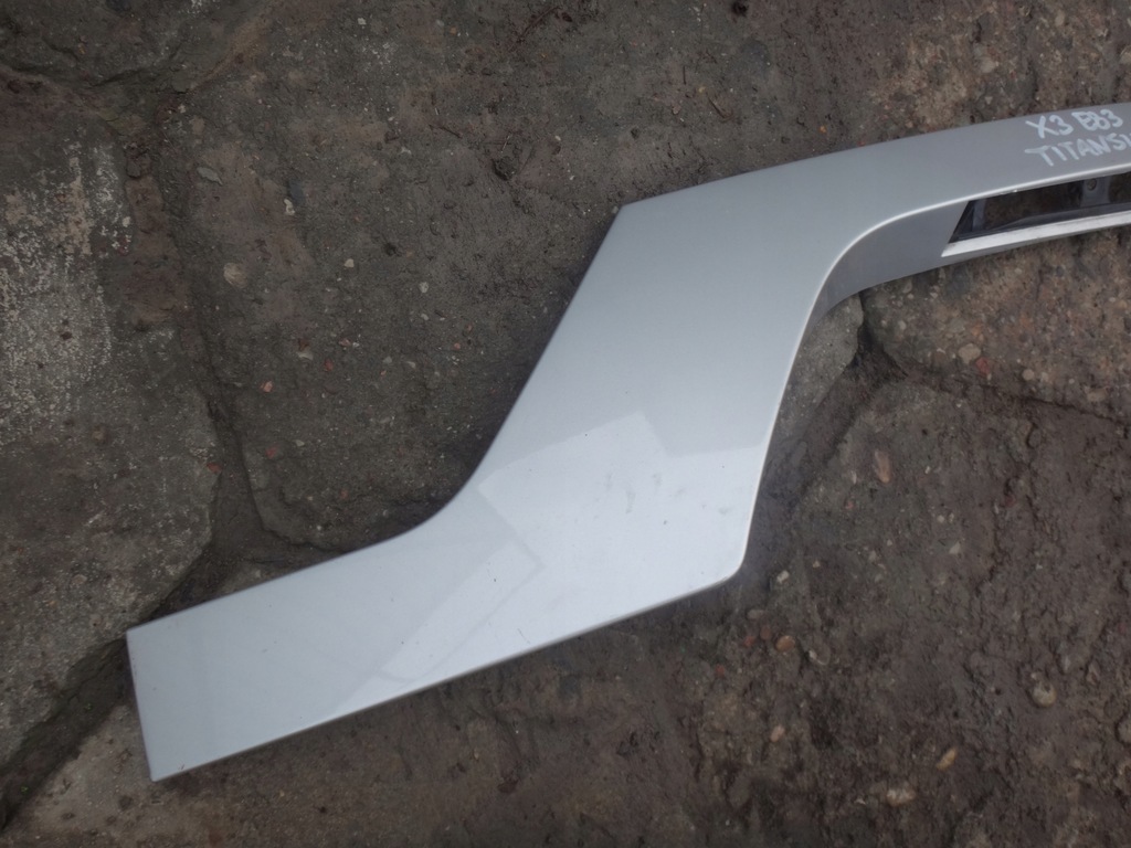 фото №9, Накладка крышки багажника bmw x3 e83 titansilber