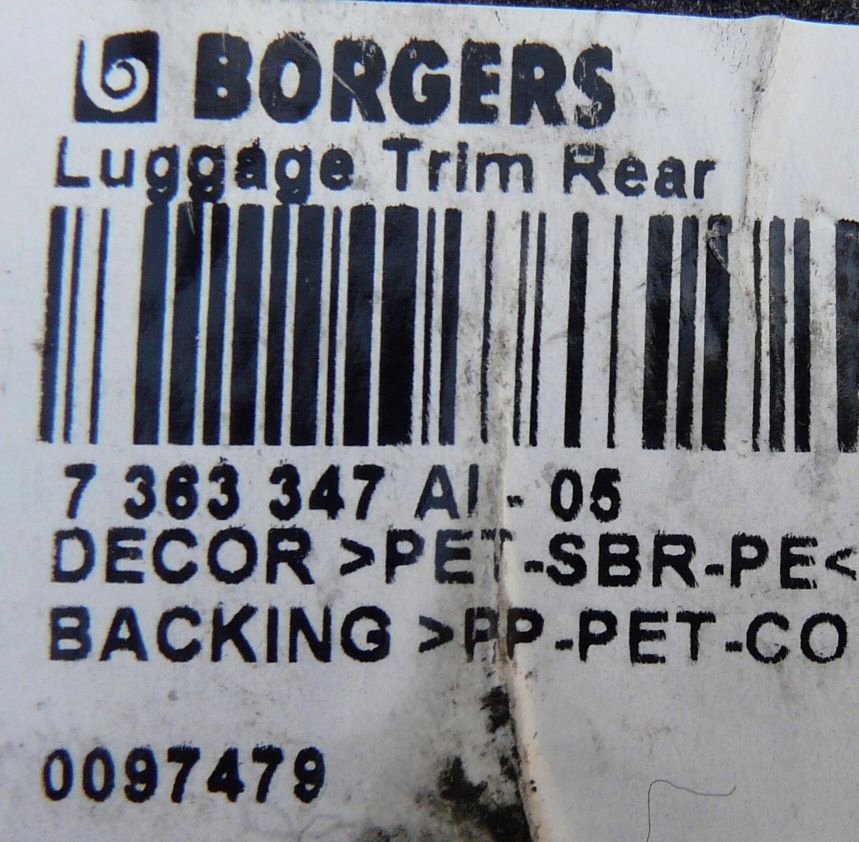 фото №5, Tapicaerka багажника mini clubman f54 7363347