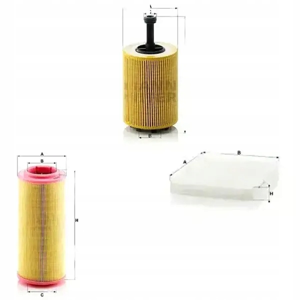 фото №1, Комплект фільтрів audi a2 mann фільтр