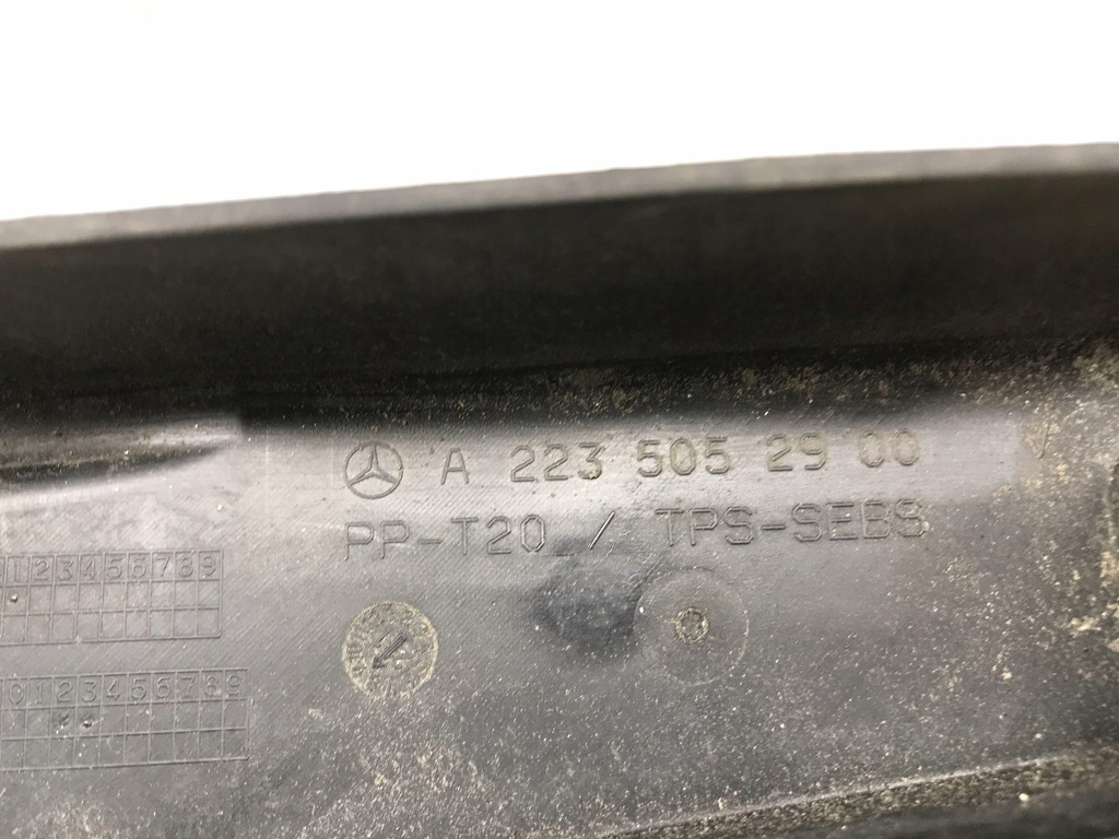 фото №11, Mercedes-benz s w223 left радиатор air сегмент a2235052900 original