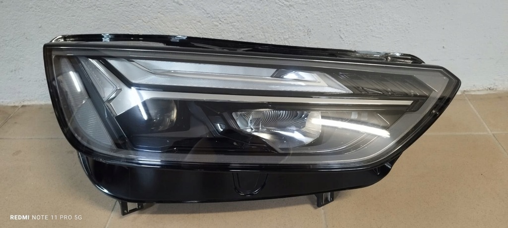 фото №1, Audi q5 lift 80a full led лампа cała правая комплектная