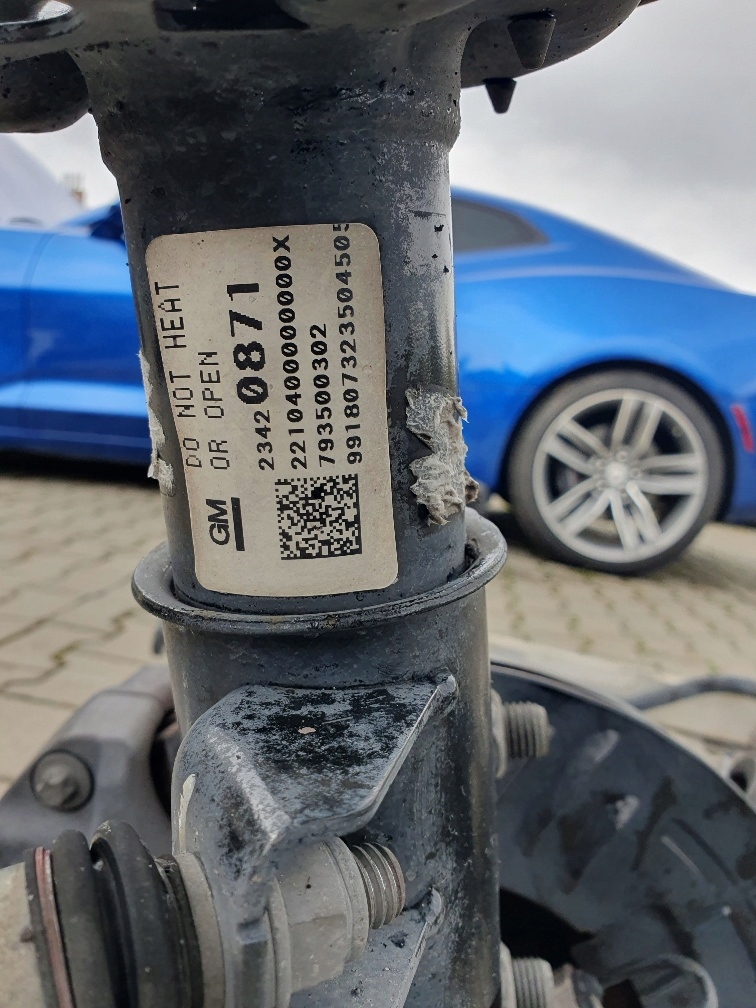 фото №7, Camaro ss 6,2 2016- важіль амортизатор поворотний кулак перед права ліва