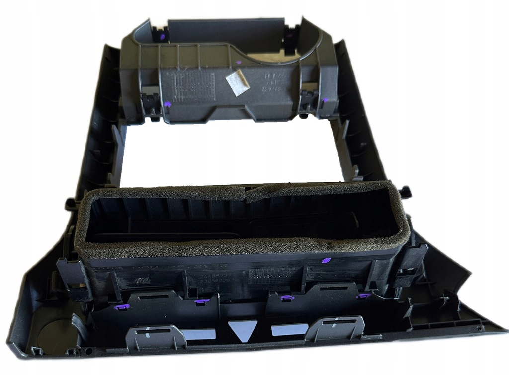 фото №3, Консоль корпус рамка радіо ґрати обдув opel astra h iii 331985437