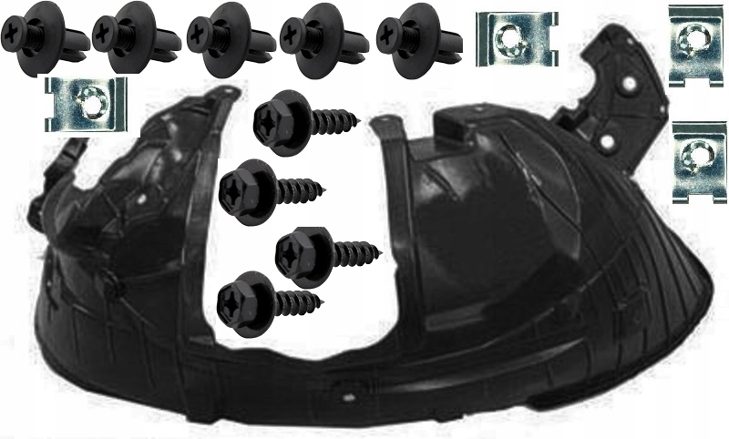 фото №1, Nissan rogue 2007-2020 подкрылок клипсы перед левый