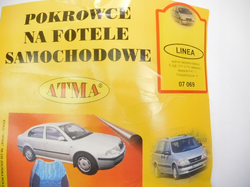 фото №9, Чохли na сидіння автомобільні fiat linea atma