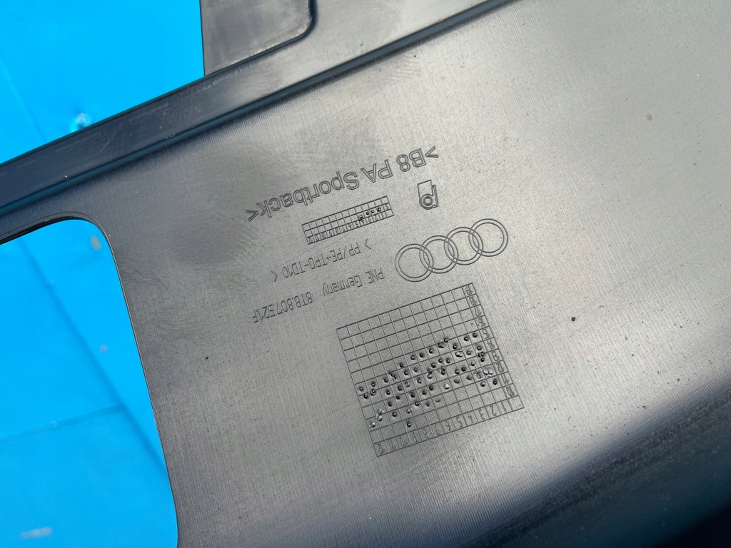 фото №8, Audi a5 8t 8t8 sportback накладка бампера задня