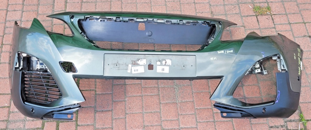 фото №1, Бампер передній peugeot 3008 przed liftem 2016-20