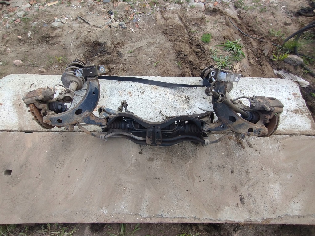 фото №4, Subaru impreza ii gd балка подвеска задняя