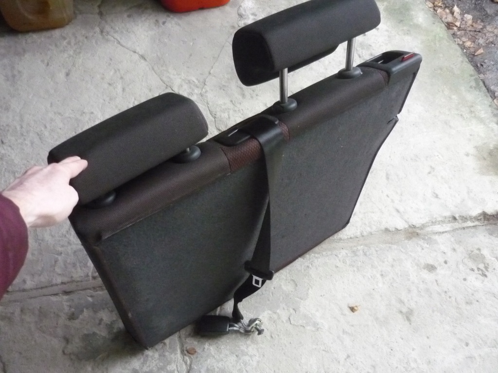 фото №7, Спинка сиденье сиденье правый задняя seat leon ii 05-12 бордовые ładne