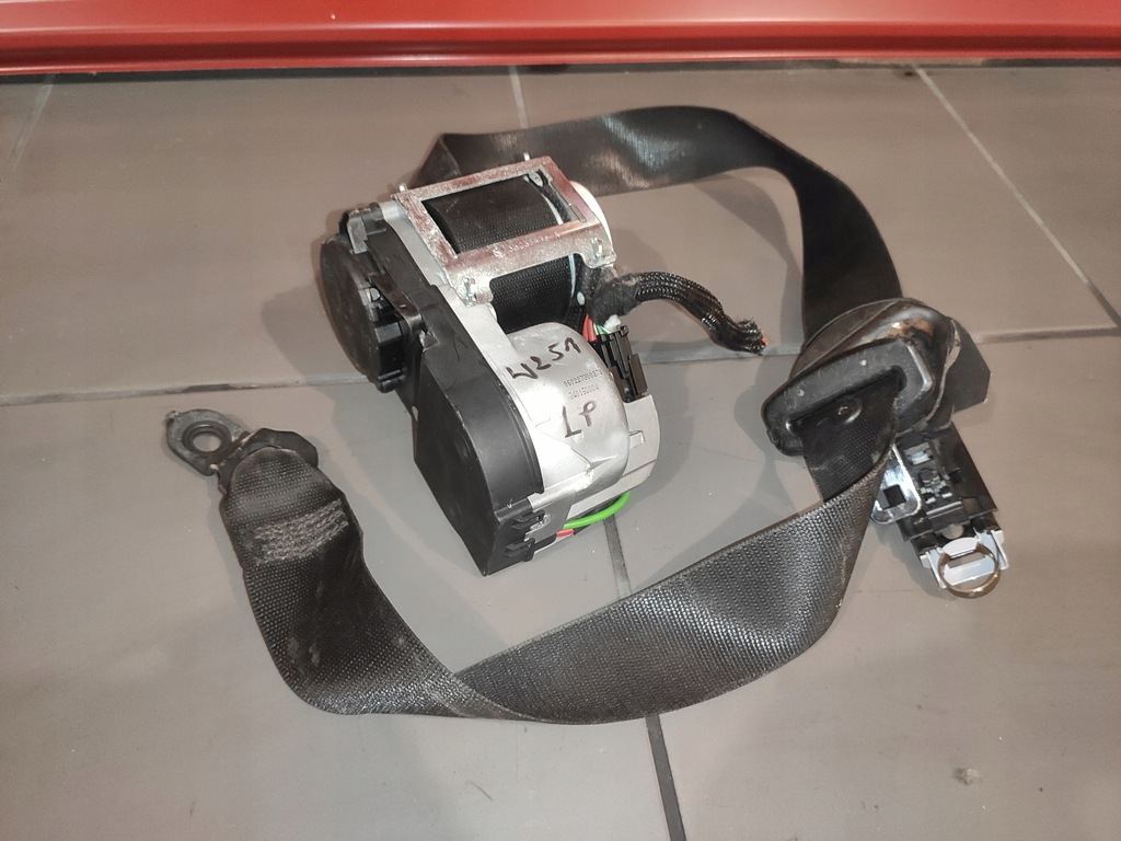 фото №1, Mercedes w251 r-klasa pas безпеки лівий правий czar перед чорний bdb