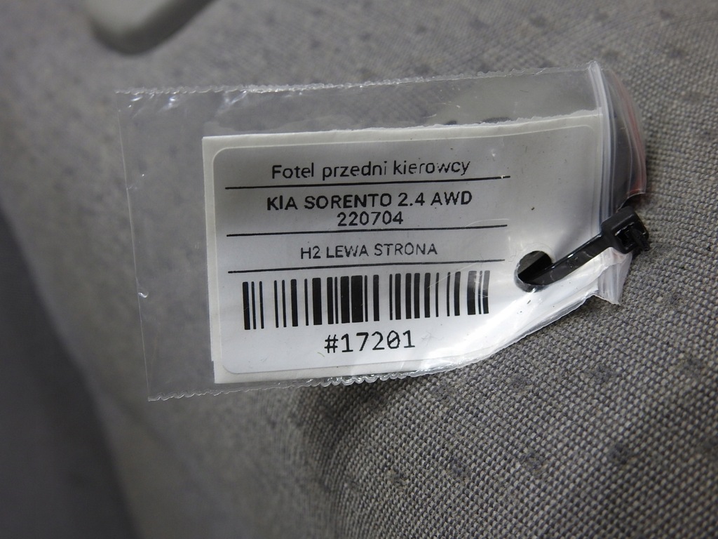 фото №10, Сиденье левый перед kia sorento i