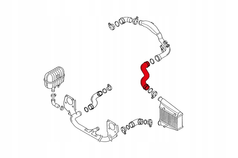 фото №8, Шланг турбины audi a4 b6 1.9 tdi 8e0145745b