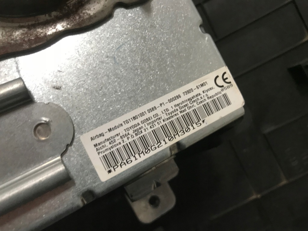 фото №13, Подушка водителя пассажира ремни подушка безопасности комплект suzuki s-cross sx4 13- 16-