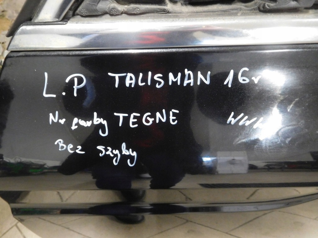 фото №3, Дверь левый перед передние renault talisman tegne