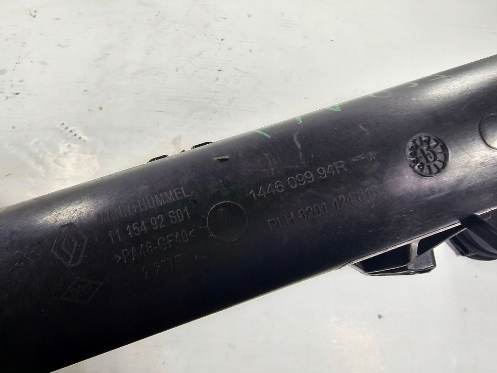 Renault espace 1.6 d шланг труба інтеркулер 1101331s02 144609994r Зі Шроту