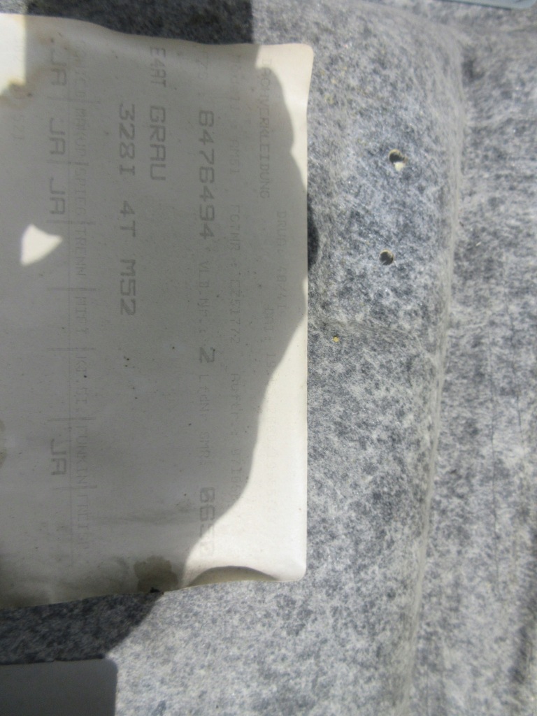 фото №11, Стеля сіра bmw 3 e46 328i sedan люк