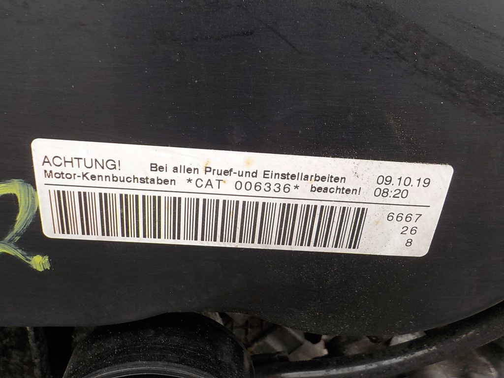 фото №15, Vw touareg 09r 3.0 tdi двигатель cat kompletny