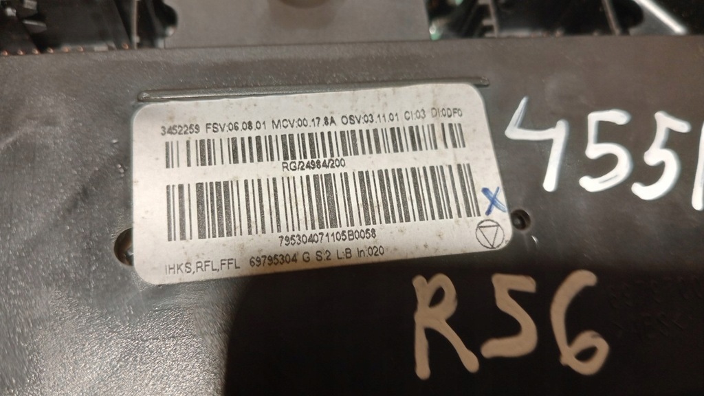 фото №4, Mini cooper r56 панель кондиціонера 69795304