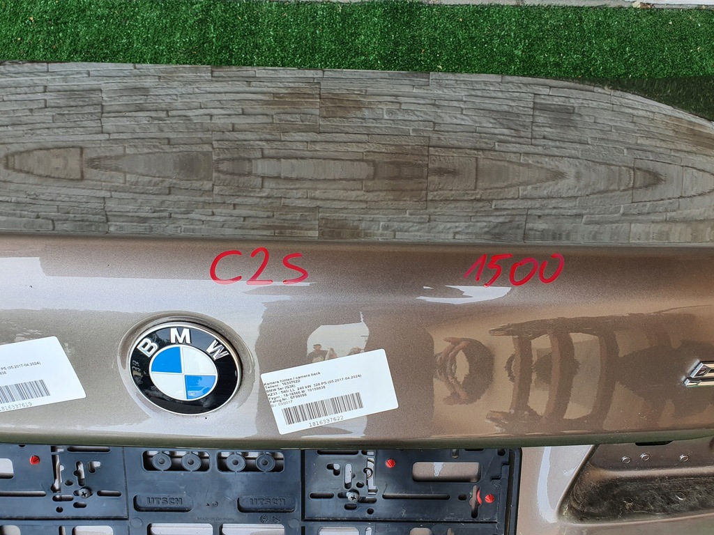 фото №2, Крышка багажника задняя bmw 5 g30 цвет c2s