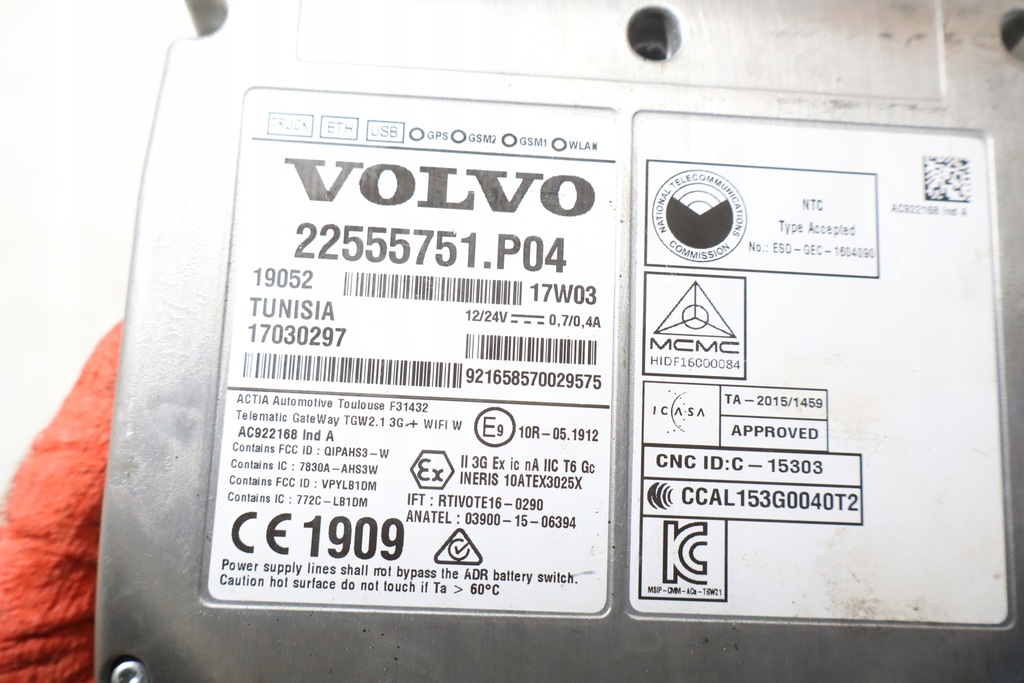 фото №4, Модуль gps gsm volvo fh iv 460