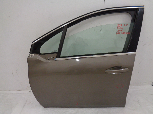 фото №1, Peugeot 208 дверь левая передние kcl идеальное состояние