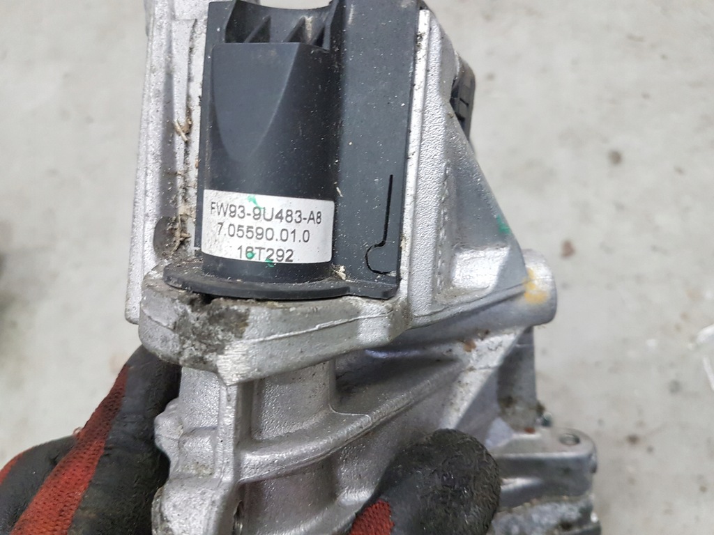 фото №6, F-pace velar 3.0 egr клапан радиатор fw93-9u438-aa fw93-9u483-a8