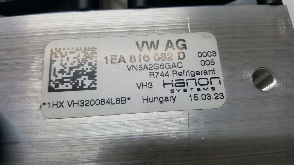 фото №11, Клапан розширювальний кондиціонера vw audi skoda seat 1ea816682d демонтаж