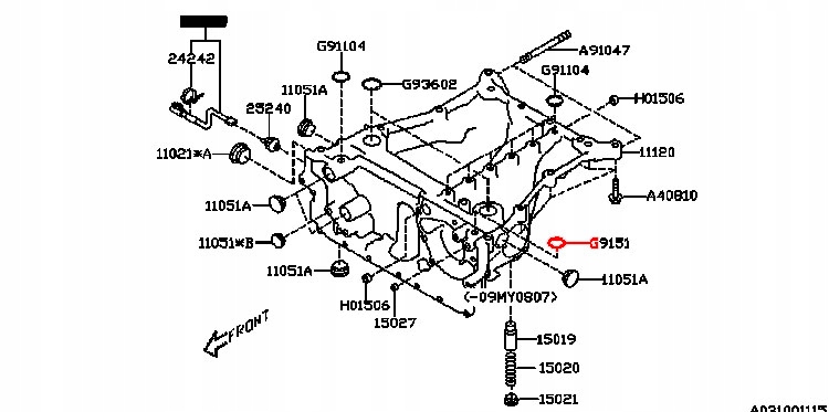 фото №9, Ущільнювальне кільце кришки розподільного валу impreza legacy fa/fb