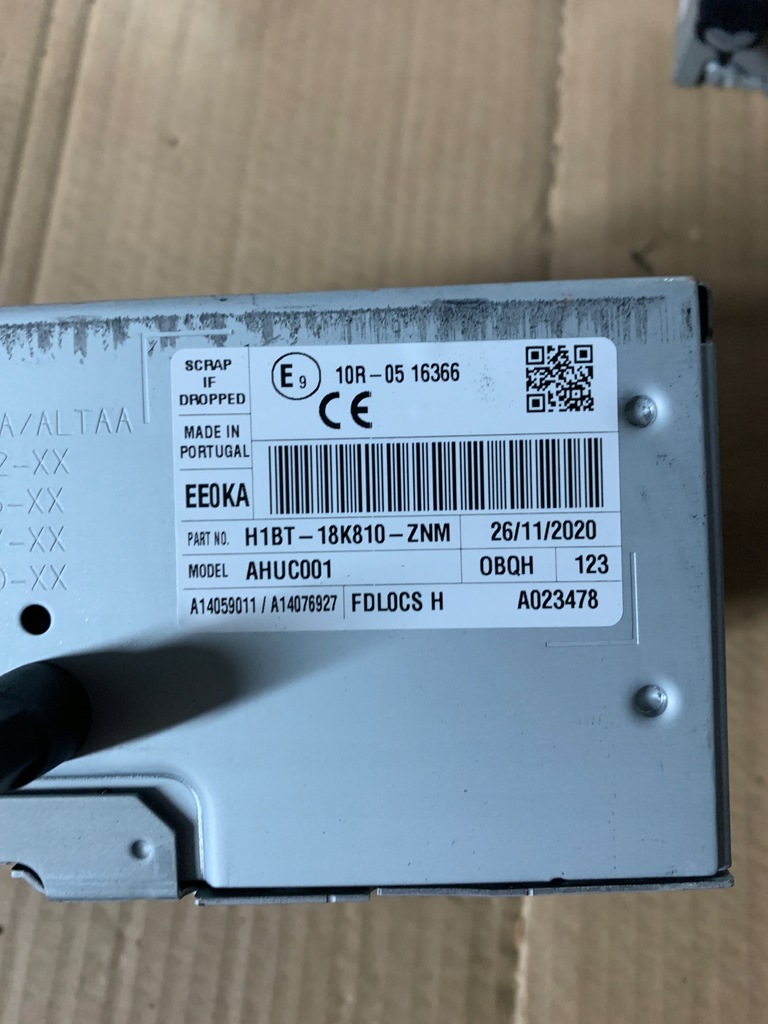 фото №1, Ford puma mk2 fiesta mk8 радіо navi