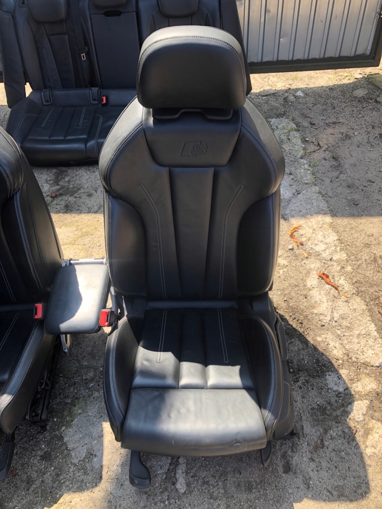 Купить Audi a4 b9 универсал s-line сиденья кожа с подогревом обшивки подушка безопасности комплект