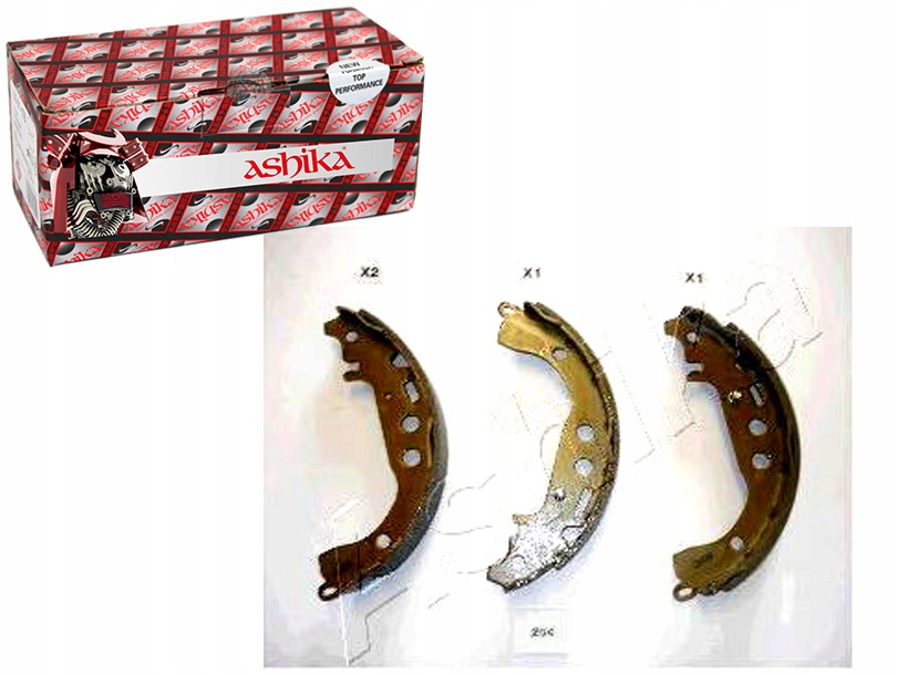 фото №1, Ash55-02-204 тормозные колодки тормозные toyota iq 1.0