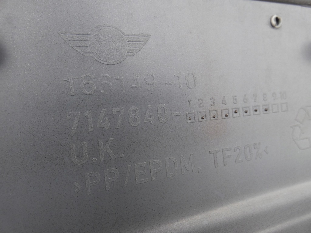 фото №12, Бампер, решітка середня mini cooper r56/r57