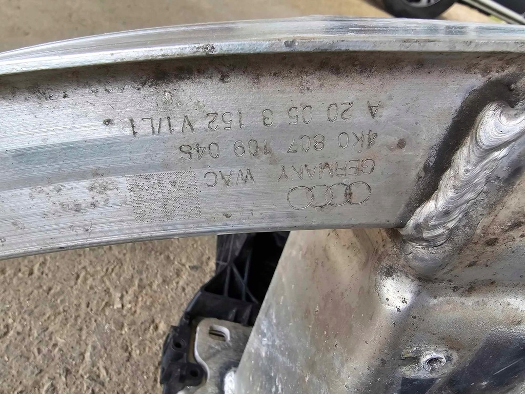 фото №13, Комплект радиатор вентиляторы pas передний усилитель балка audi a7 4k phev