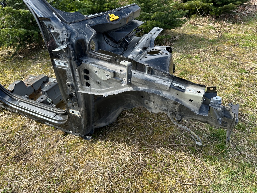 фото №3, Volvo xc40 чверть підкрилок лонжерон поріг правий блок двигуна a b