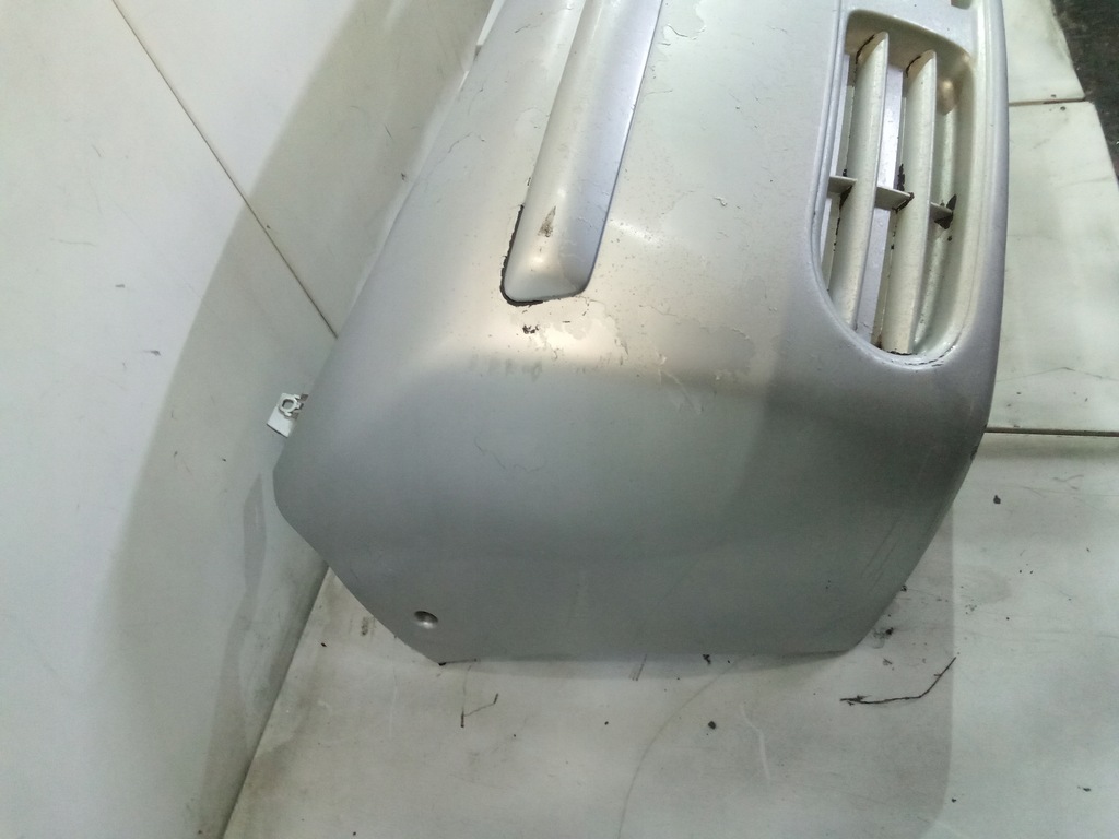 фото №7, G555 бампер перед trafic 2 серебристый