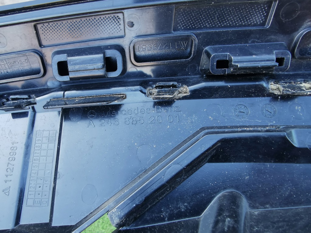фото №12, Mercedes eqa eqb 243 gora решітка решітка бампера