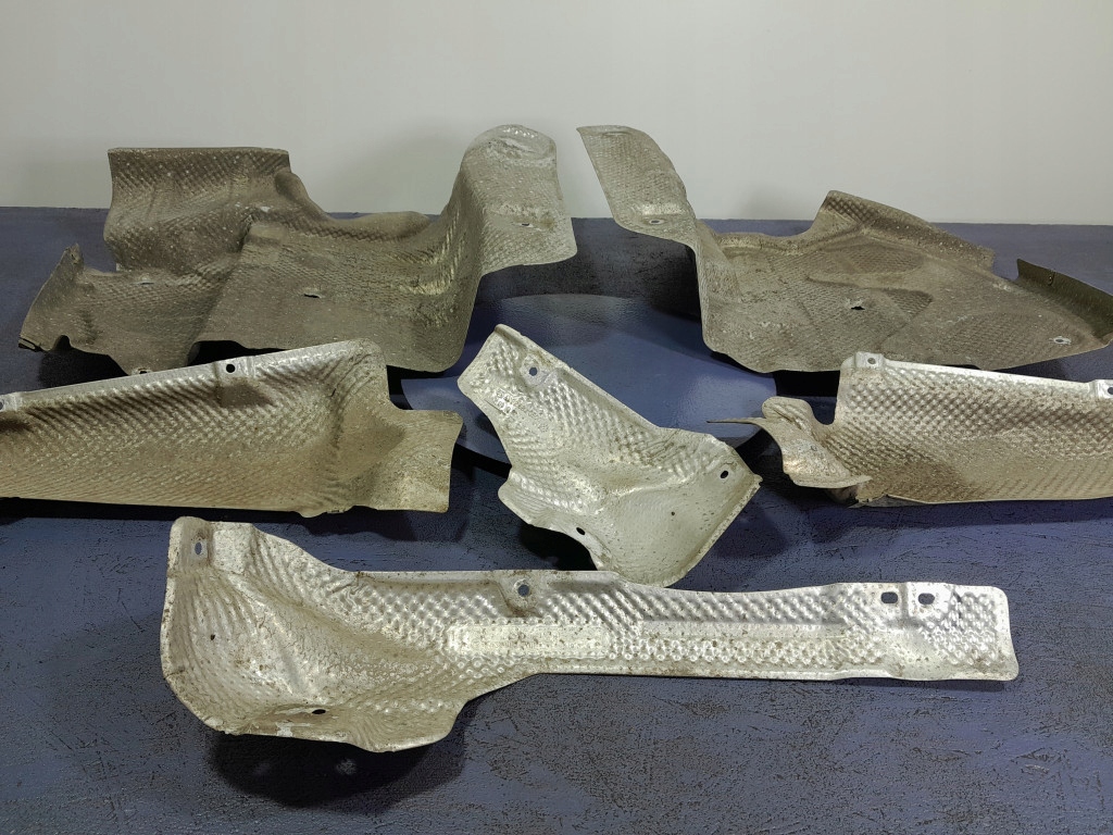 фото №6, Mercedes s w222 lift комплект захист termicznych глушників końcowych