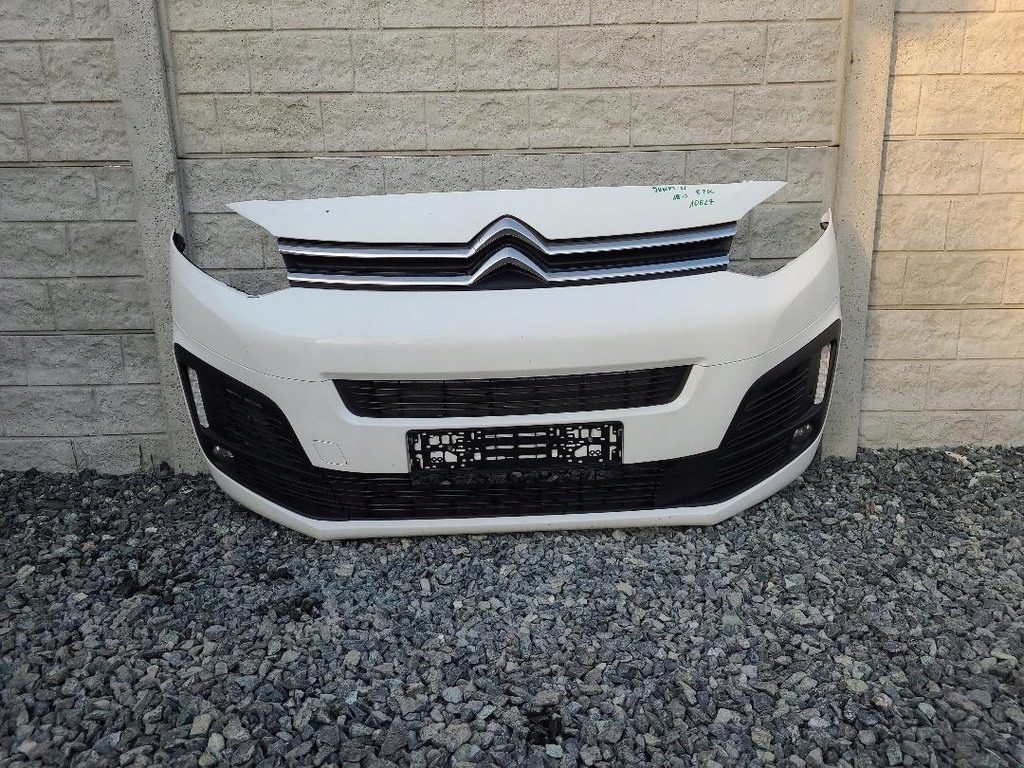 фото №1, Бампер перед kompletny 6 pdc citroen jumpy iv 2016-