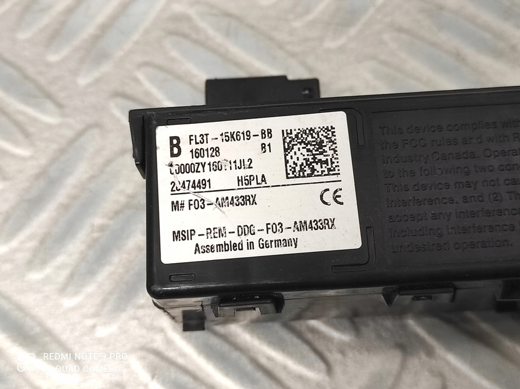 фото №3, Модуль smart key ford mondeo mk5