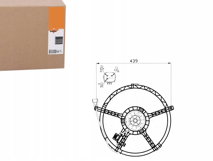 фото №1, Nrf вентилятор радиатора mini mini cooper d r56