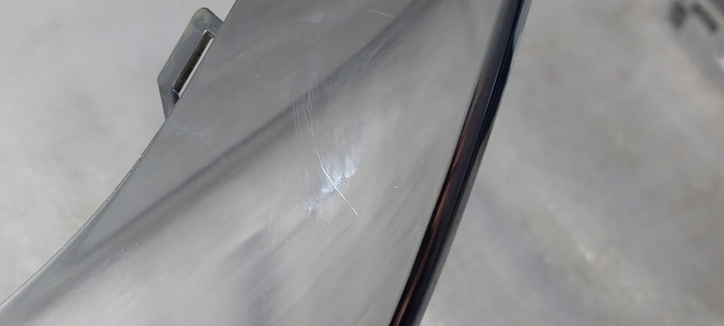 фото №5, Mercedes gle w166 молдинг хром бампер задня накладка